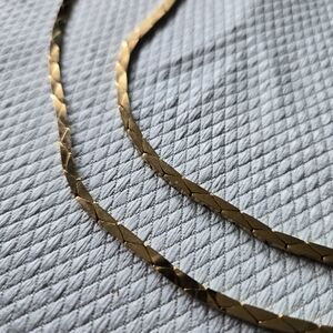 Gold-Tone Chain Necklace